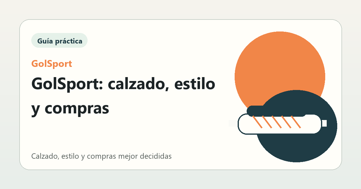 Portada editorial de GolSport con calzado, color y compras